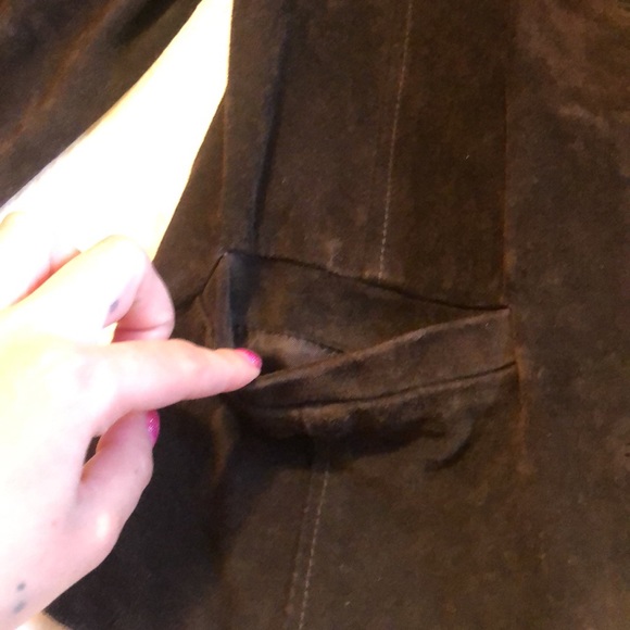 Vintage Dressed suit leather jacket - Picture 3 of 7